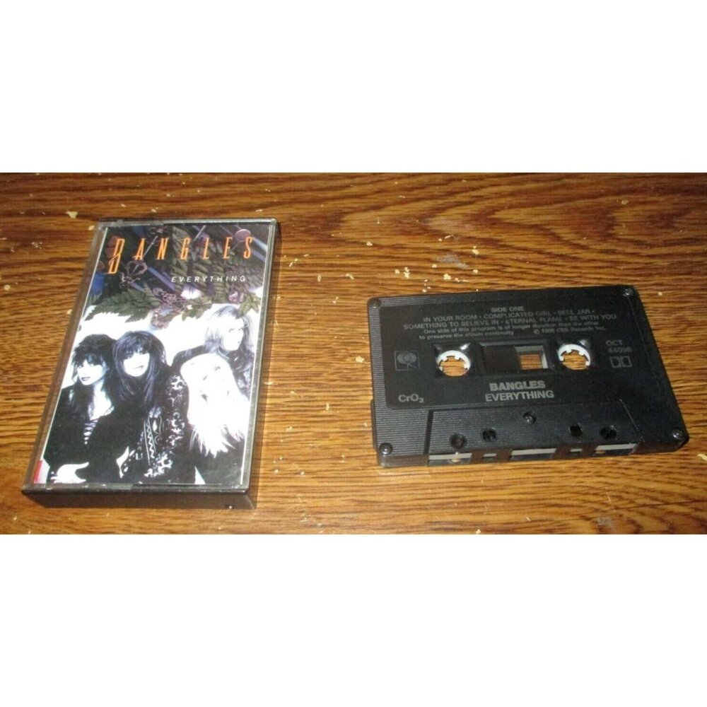 Bangles - Everything on cassette (CBS Records, Canada, 1988)